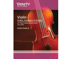 KNYGA Trinity College London Violin Scales, Arpeggios &amp; Studies Initial–Grade 8 from 2016