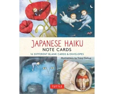 KNYGA Tuttle Publishing Japanese Haiku,16 Note Cards