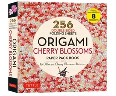 KNYGA Tuttle Tuttle Publishing Origami Cherry Blossoms Paper Pack Book