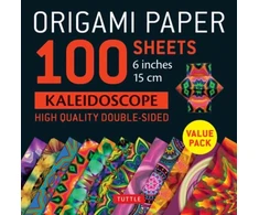 KNYGA Tuttle Tuttle Publishing Origami Paper 100 sheets Kaleidoscope 6" (15 cm)
