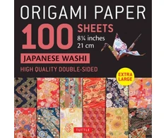 KNYGA Tuttle Tuttle Studio Origami Paper 100 sheets Japanese Washi 8 1/4" (21 cm)