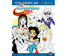 KNYGA Various DC Super Hero Girls: A Kids Coloring Book