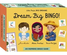 KNYGA VEGARA, MARIA IS Little People, BIG DREAMS: Dream Big BINGO!