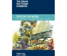 KNYGA Virginia Hein Urban Sketching Handbook Spotlight on Nature