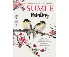 KNYGA Virginia Lloyd Davies Sumi-e Painting, Master the meditative art of Japanese brush painting