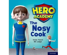 KNYGA Vivian French Hero Academy: Oxford Level 6, Oranžinis Book Band: The Nosy Cook