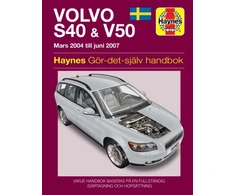 KNYGA Volvo S40 and V50 Mars (2004 - Juni 2007) Haynes Repair Manual (svenske utgava)