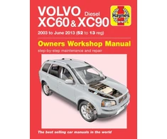 KNYGA Volvo XC60 &amp; XC90 Diesel (03 - 13) Haynes Repair Manual