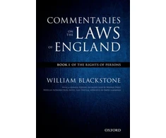 KNYGA William Blackstone Oxford Edition of Blackstone's: Commentaries on the Laws of England