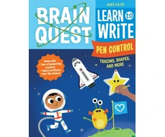 KNYGA Workman Publishing Brain Quest Learn to Write: Pen Control, Tracing, Shapes, and More