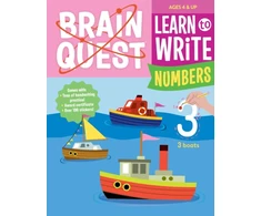 KNYGA Workman Publishing Brain Quest Learn to Write: Numbers