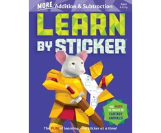 KNYGA Workman Publishing Learn by Sticker: More Addition &amp; Subtraction