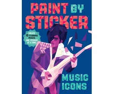 KNYGA Workman Workman Publishing Paint by Sticker: Music Icons