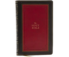 KNYGA Zondervan 1611 KJV with Apocrypha, Juodas Leathersoft