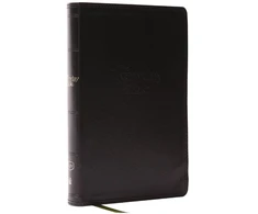 KNYGA Zondervan KJV, The Everyday Bible, Juodas Leathersoft, Raudona Letter, Comfort Print
