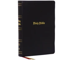 KNYGA Zondervan Publishing KJV Holy Bible: Super Giant Print with 43,000 Cross References, Juodas Genuine Leather, Raudona Letter, Comfort Print: King James Version