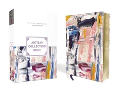 KNYGA Zondervan Publishing NRSVue, Artisan Collection Bible, Leathersoft, Multi-color/Mėlyna, Comfort Print