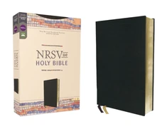 KNYGA Zondervan Publishing NRSVue, Holy Bible, Leathersoft, Juodas, Comfort Print