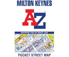KNYGA A Z Maps Milton Keynes A-Z Pocket Street Map