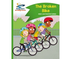 KNYGA Adam Guillain Reading Planet - The Broken Bike - Žalias: Comet Street Kids