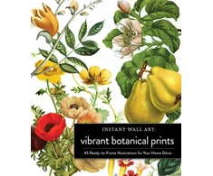 KNYGA Adams Media Instant Wall Art Vibrant Botanical Prints