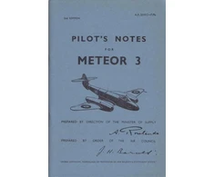 KNYGA Air Ministry Meteor III Pilot's Notes