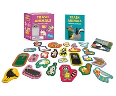 KNYGA Alexander Schneider Trash Animals Magnet Set, Live Free, Eat Trash!
