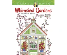 KNYGA Alexandra Cowell Creative Haven Whimsical Gardens Coloring Book