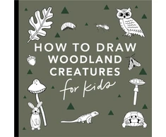 KNYGA Alli Koch Mushrooms &amp; Woodland Creatures: How to Draw Books for Kids with Woodland Creatures, Bugs, Plants, and Fungi