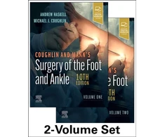 KNYGA Andrew Haskell Coughlin and Mann's Surgery of the Foot and Ankle, 2-Volume Set