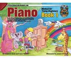 KNYGA Andrew Scott Progressive Piano Method for Young Beginners-Bk 1
