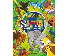 KNYGA Angela Hewitt Awesome Animals Colouring Book