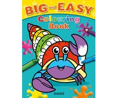 KNYGA Angela Hewitt Big &amp; Easy Colouring Books: Crab