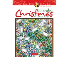 KNYGA Angela Porter Creative Haven Entangled Christmas Coloring Book