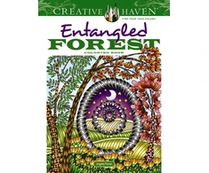 KNYGA Angela Porter Creative Haven Entangled Forest Coloring Book