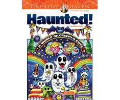 KNYGA Angela Porter Creative Haven Haunted! Coloring Book