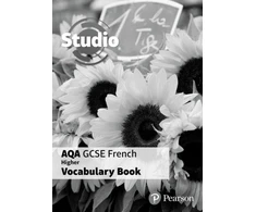KNYGA Angela Stanley Studio AQA GCSE French Higher Vocab Book (pack of 8)
