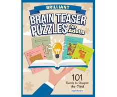 KNYGA Angels Navarro Brilliant Brain Teaser Puzzles for Adults, 101 Games to Sharpen the Mind