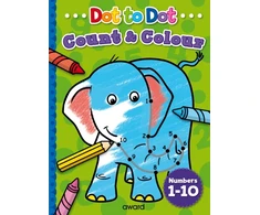 KNYGA Anna Award Dot to Dot Count and Colour 1 to 10