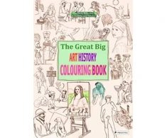 KNYGA Annabelle Von Sperber Great Big Art History Colouring Book