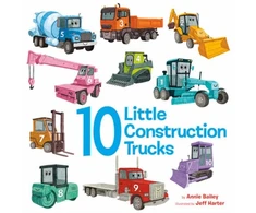 KNYGA Annie Bailey 10 Little Construction Trucks