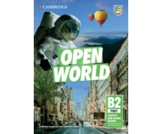 KNYGA Anthony Cosgrove Open World First Student's Book without Answers with Online Practice