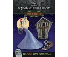 KNYGA Arie Kaplan Disney: Tim Burton's The Nightmare Before Christmas Paper Models