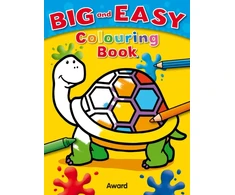 KNYGA AWARD Big &amp; Easy Colouring Books: Tortoise