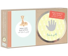KNYGA Baby's Handprint Kit and Journal with Sophie la girafe