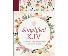 KNYGA Barbour Publishing Barbour Simplified KJV [Wildflower Medley]