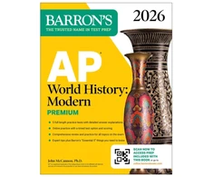 KNYGA Barron's Educational Barron's Educational Series AP World History: Modern Premium, 2026: Prep Book With 5 Practice Tests + Comprehensive Review + Online Practice