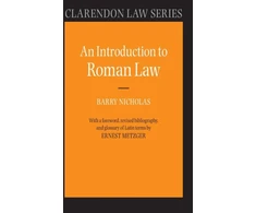 KNYGA Barry Nicholas Introduction to Roman Law