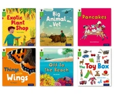 KNYGA Becca Heddle Oxford Reading Tree inFact: Oxford Level 2: Mixed Pack of 6