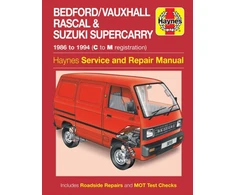 KNYGA Bedford/Vauxhall Rascal &amp; Suzuki Supercarry (86 - Oct 94) Haynes Repair Manual